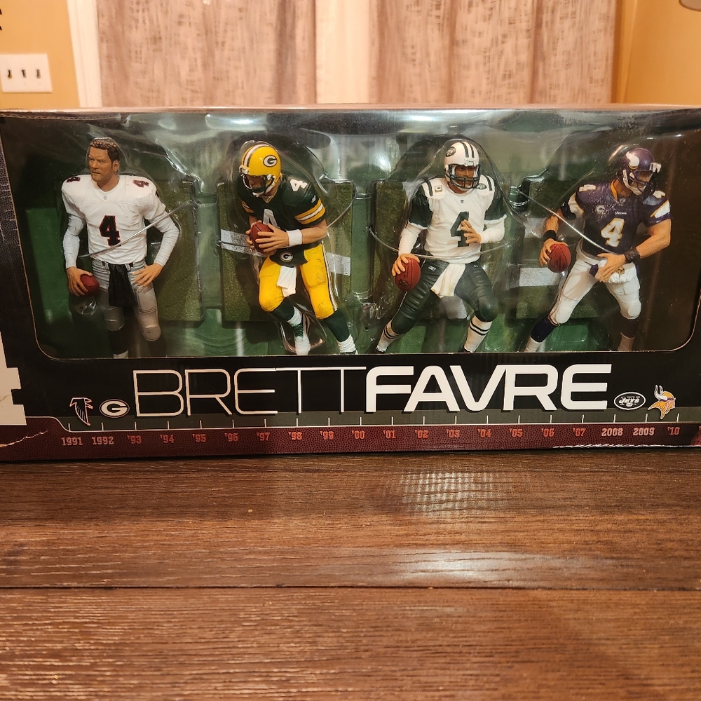 McFarland figure,Brett Favre "Through the Years"